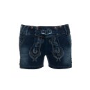 Trendige Trachten - Jeans - Short Fb. blue denim