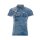 Trachten- / Poloshirt DIRK Fb. blau oilwashed