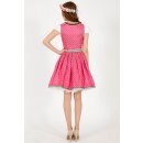 Dirndl / Kleid WILDBERRY mit Sch&uuml;rze Fb. pink L 50 cm